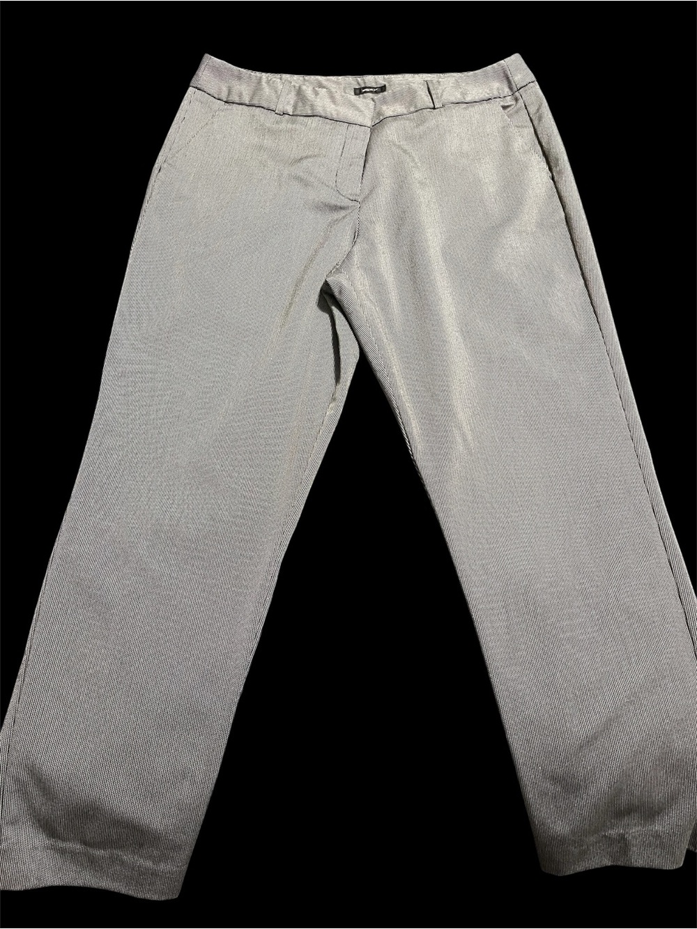 Worthington Silver Women's Dress Pants - Straight Leg